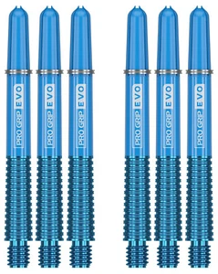 2 Sets Target Pro Grip Evo Medium Dart Shafts – Ships w/ Tracking – Blue - Picture 1 of 1