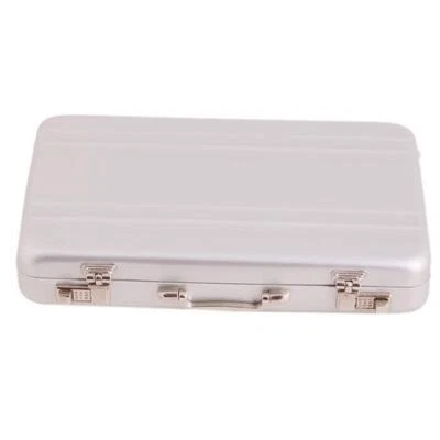 Mini Maleta Portatarjetas de Crédito Tamaño 10cm x 6.5mm x 1.6mm Uso para Monedas Etc. Foto 1 de 4