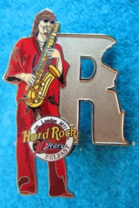 BELFAST EDGAR WINTER WHITE TRASH MUSICIAN SERIES LETTER Hard Rock Cafe PIN - Imagen 1 de 1