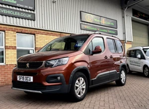 2019 Peugeot Rifter Wheelchair Accessible Vehicle Mobility Disabled WAV - Picture 1 of 8
