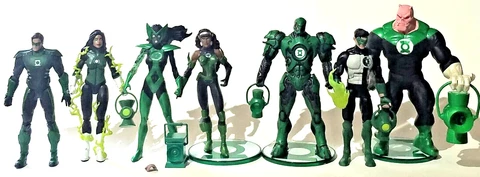 DC Direct & Multiverse Green Lantern Corps Lot of 7 Kilowog Jessica Cruz STEL Cover
