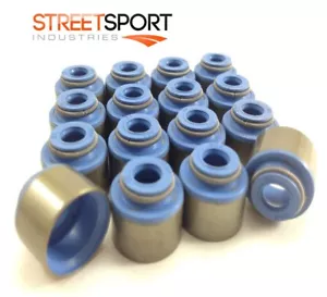 Mitsubishi 4G64 4G93 4G94 Lancer Mirage - FKM Valve Seals - Set of 16 - NEW!! - Picture 1 of 5