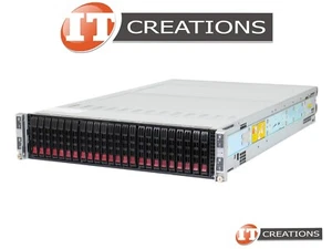 SUPERMICRO 2028TP-HTTR SERVER 4 X E5-2620V3 2.4GHZ 64GB 4 X 1TB SATA - Picture 1 of 5