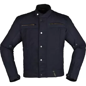 Herren Motorrad Jacke XS - Modeka Thiago - wasserdicht dunkelblau - Bild 1 von 4