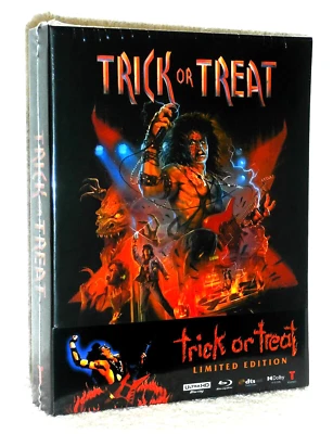 Trick or Treat (1986) Limited Edition [Style B Devon Whitehead] (4K/Bluray 2024) - Image 1 of 4
