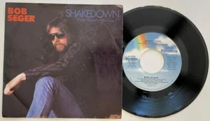 Bob Seger Shakedown / The Aftermath 45 rpm PS M- MCA Pop Rock (1987) - Picture 1 of 2