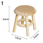 Doll House Decoration Simulation Chair Table Furniture Toys Wooden Dining Table