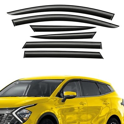 Parasoles de lluvia protectores de viento para Kia Sportage 2023-2025 Foto 1 de 4
