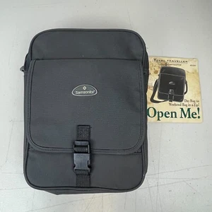 Samsonite Royal Traveller Two In One Day To Weekend Black Duffle Bag D201 NWT - Picture 1 of 20