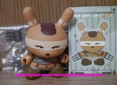 Kidrobot 3"Dunny Post Apocalypse Series 2013 Huck Gee Feral Girl Vinyl - Image 1 of 3