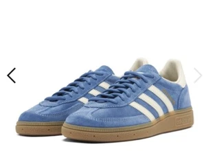 BNIB Men’s ADIDAS SPEZIAL Handball Core Blue Crystal White Trainers UK 9 - Picture 1 of 6