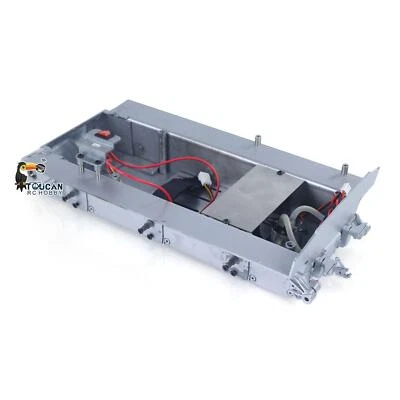 Metal Chassis with Metal Smoke Unit for Henglong 1/16 RC Tank 3898 Sherman Model - Image 1 of 4