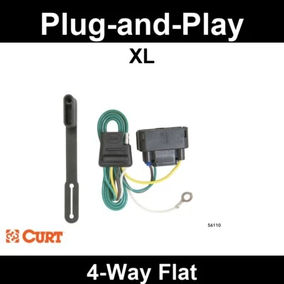 CURT 2010-2019 Ford F-150 XL Custom 4-Flat - Image 1 of 4