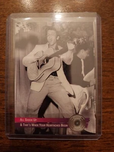 THE ELVIS COLLECTION 1992 RIVER GROUP DOUBLE PLATINUM INSERT CHASE CARD 29 OF 50 - Bild 1 von 2
