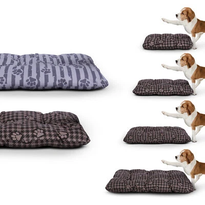 Hundekissen Hundebett Haustierbett M-XXL Hundekorb Schlafplatz ÖKO-TEX Tierbett