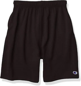 Champion Boys Kids Everyday Cotton Jersey Shorts with Pockets Black M - Picture 1 of 2