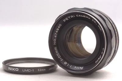 @ SakuraDo Camera @ Discount! @ Petri C.C Auto 55mm f1.8 MF Lens Petri-Mount - Image 1 of 4