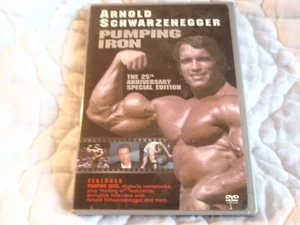 PUMPING IRON THE 25TH ANNIVERSARY EDITION DVD ARNOLD SCHWARZENEGGER LOU FERRIGNO - Picture 1 of 6