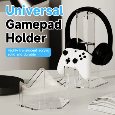 Acrylic Game Controller Stand for Xbox PS4 PS5 Switch Pro Headset Stand Holder - Image 1 of 4