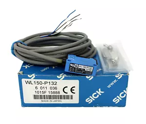 Sick WL150-P132 Photoelectric Sensor NEW - Picture 1 of 5