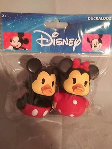 Disney Duckalooz Rubber Duck Mickey & Minnie Mouse Jeep Ducks 3in. - Picture 1 of 2