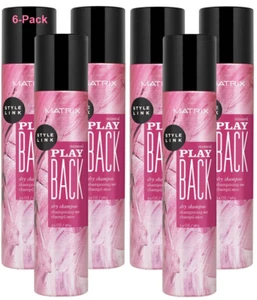 6-pack Matrix Style Link Mineral Play Back Dry Shampoo 3.4 oz - Picture 1 of 1