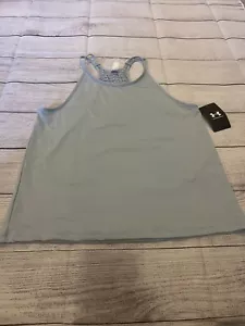 Under Armour Heatgear Womens Tank Light Blue XS NWT - Picture 1 of 4