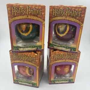 Pacchetto ornamenti in scatola Enesco Harry Potter 2001 nuovo con scatola nuovo con etichette - Foto 1 di 11