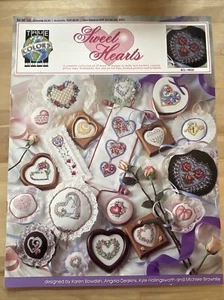 Sweet Hearts 19 Cross Stitch Designs True Colors - Picture 1 of 2