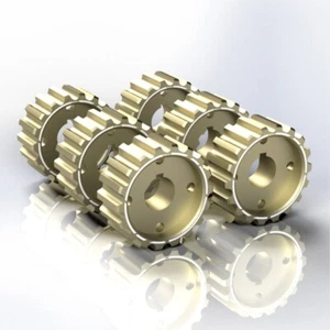 Ducati Desmoquattro camshaft pulleys in Ergal lightweight NEW - Picture 1 of 1