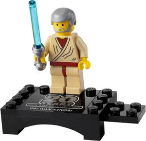 GENUINE LEGO • STAR WARS 30624 Obi Wan Kenobi MINIFIGURE 20 YEARS EDITION PROMO - Picture 1 of 5
