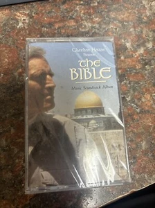 Charlton Heston The Bible (Cassette) New Sealed - Picture 1 of 3