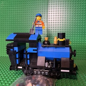 Lego My Own Train Small Blue  Engine Locomotive Read Description
