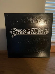 GREAT WHITE Self-Titled Debut LP 1984 EMI Vinyl ST-17111 Embossed NOT GRADED - Picture 1 of 5