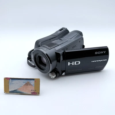 Sony Handycam HDR-SR12 HD Camcorder 12x Carl Zeiss 120GB HDD Japan Tested - Image 1 of 4