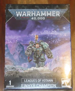 Juegos Taller Warhammer 40k Ligas de Votann Einhyr Campeón Nuevas Sentadillas NUEVO EN CAJA - Imagen 1 de 4