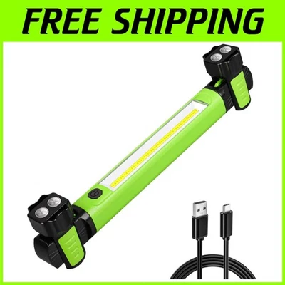 Bright LED Work Light, 2500LM, Rechargeable, Magnetic Hooks - Image 1 of 4