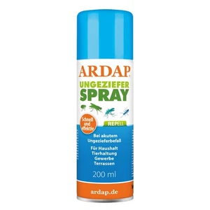 Repell Ungezieferspray 200ml Insektenspray bei akutem Ungezieferbefall Abwehrend - Bild 1 von 24