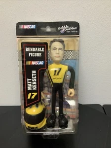 Nascar Matt Kenseth #17 DeWalt Bendable Figurine With Helmet Bobble Dobbles New - Picture 1 of 7