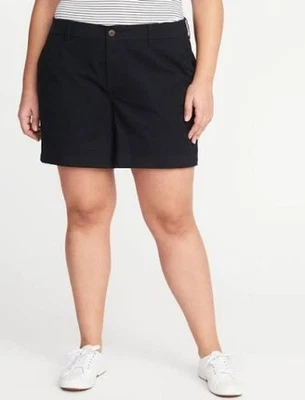 Pantalones Cortos Old Navy Every Day NUEVO Black Jack 26 Plus Foto 1 de 4