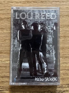 Lou Reed New York Cassette Tape - Sealed!! - Picture 1 of 3