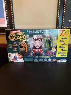 NIB! Spy Code Ultimate Operation Escape Room Game - Preowned But Complete - Image 1 of 4