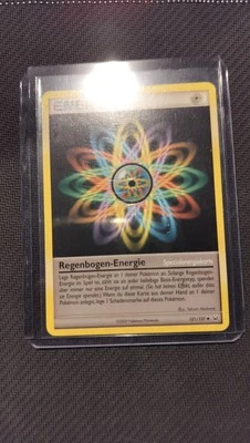 Pokemon Oldschool Vintage Platin Era Regenbogen Energie  Energy Deutsch Ex - Bild 1 von 3