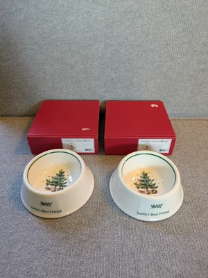 Juego de 2 cuencos para perros Nikko Navidad 8" Foto 1 de 4