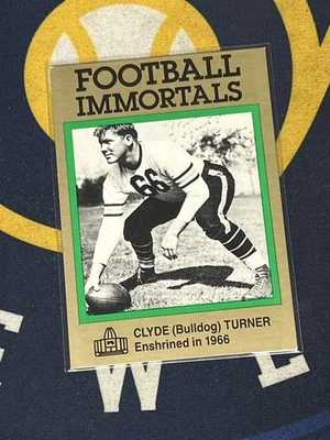 1985-88 Football Immortals - Bulldog Turner #119 - Image 1 of 2