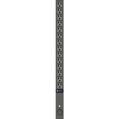 Vertiv Rack PDU, Básica, Vertical, 15A, 120V, [14]5-15R (vp9567) Foto 1 de 2