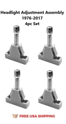 For 1980-1988 Buick Skylark #12-28 X 1-3/4" Headlight Adjusting Assembly GM 4pc - Image 1 of 2