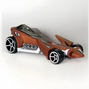 2017 Hot Wheels Preying Menace matt orange Kunststoff Diecast 1:64 Malaysia - Bild 1 von 16