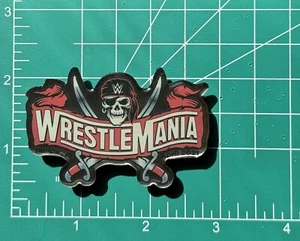 WWE WRESTLEMANIA 37 OF 40 COLLECTOR PIN TAMPA FLORIDA APRIL 2021 BAD BUNNY DEBUT - Picture 1 of 2