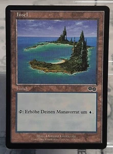 Magic Vintage - Isla / Isla (V.2) - Tierra Básica - Urza`s Saga - DE/NM - Imagen 1 de 3